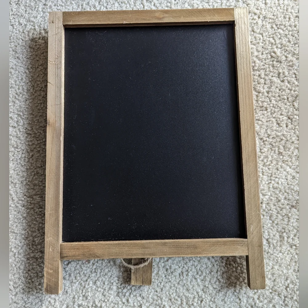 Wedding Event Wooden Rustic Chalkboard Sign GUC